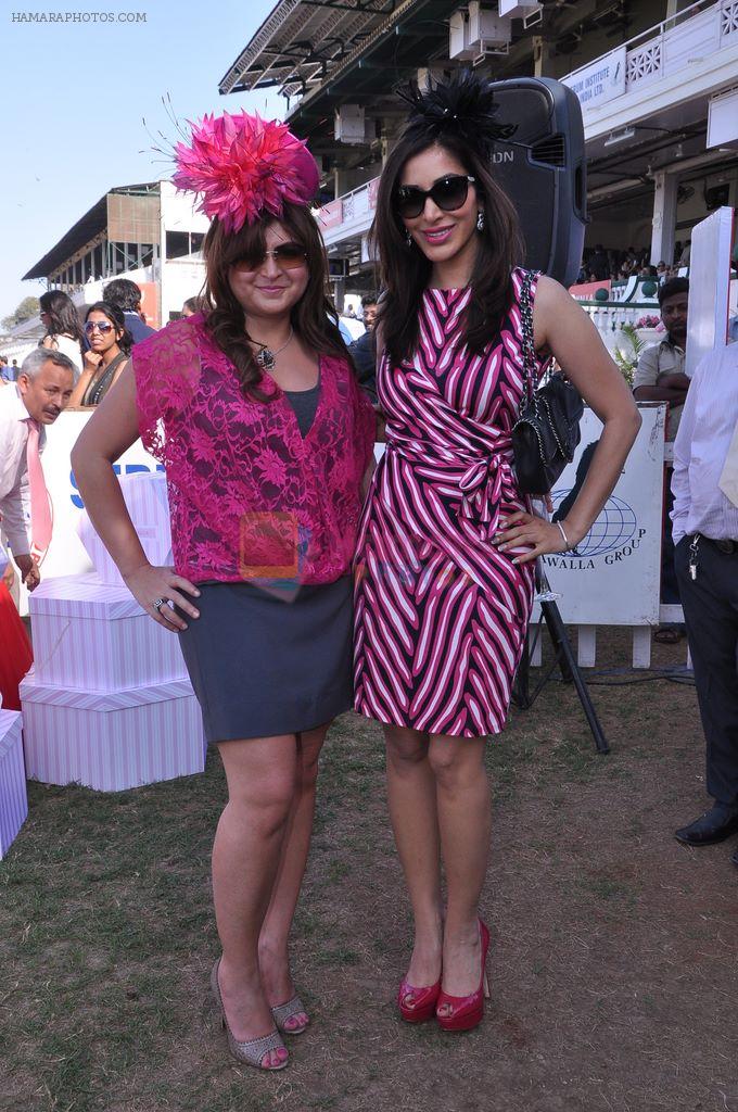 Sophie Chaudhary at Poonawala race in Mumbai on 24th Feb 2013
