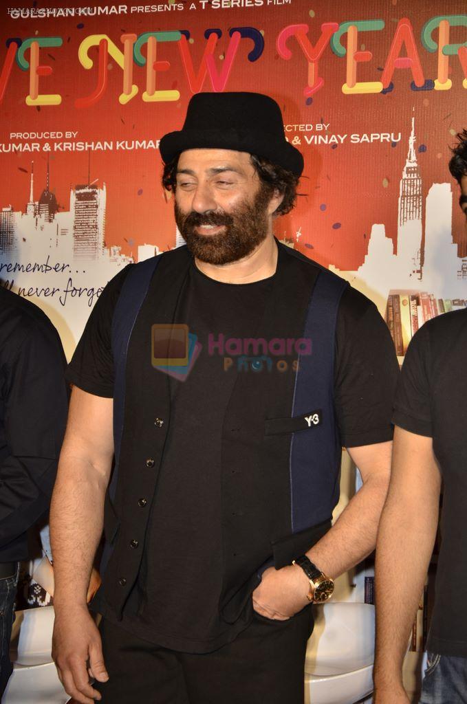 Sunny Deol at the theatrical of I Love NY (New Year) was launched on 25th Feb at Cinemax, Versova