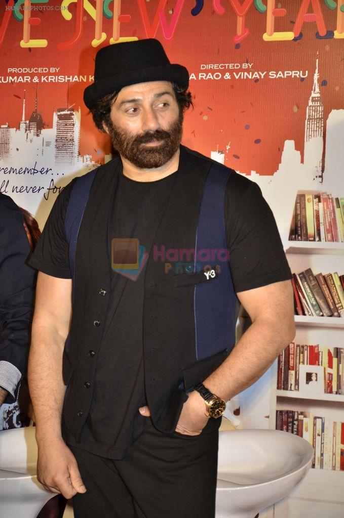 Sunny Deol at the theatrical of I Love NY (New Year) was launched on 25th Feb at Cinemax, Versova