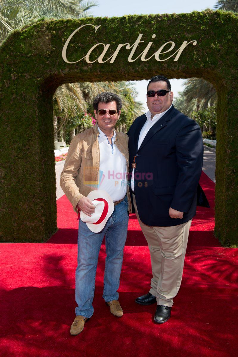 at Cartier Dubai polo match in Dubai on 19th Feb 2013