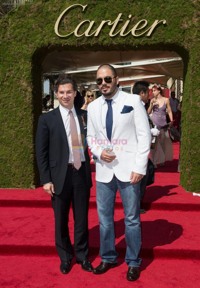 at Cartier Dubai polo match in Dubai on 19th Feb 2013