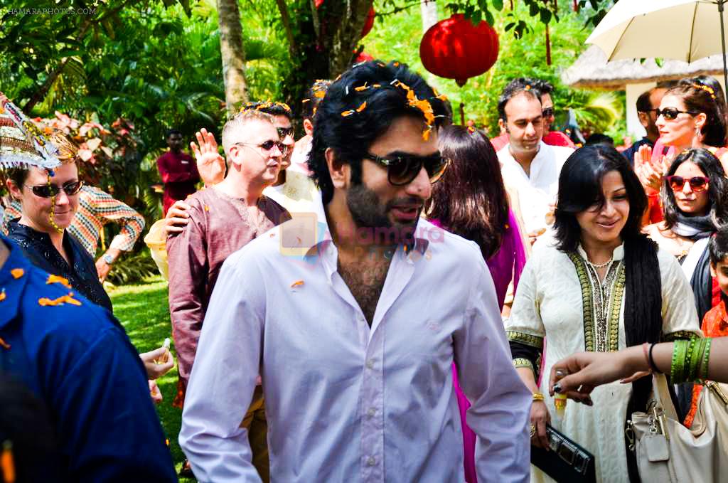 Shekhar Ravjiani at Shonali Nagrani wedding on 26th Feb 2013