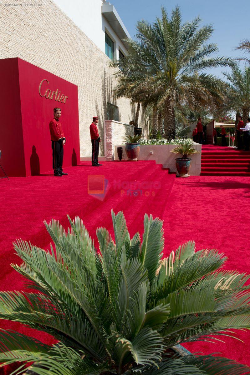 at Cartier Dubai polo match in Dubai on 19th Feb 2013