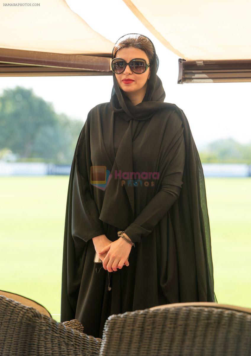 at Cartier Dubai polo match in Dubai on 19th Feb 2013