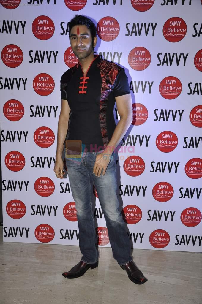 Sandip Soparkar at Savvy magazine party in F Bar, Mumbai on 27th Feb 2013