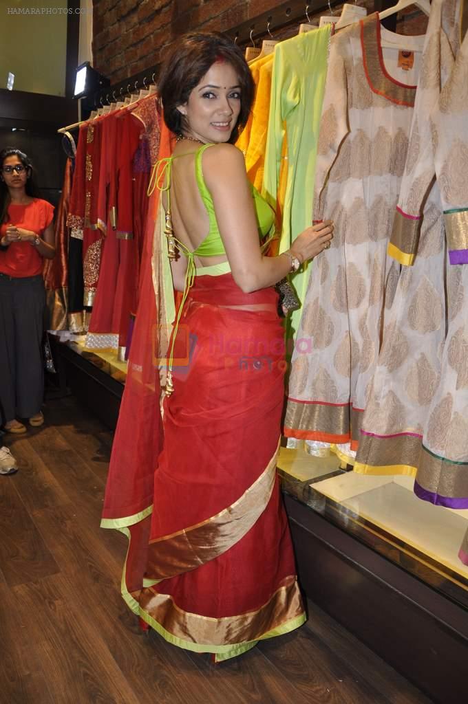 Vidya Malvade at designer Sonam M store in Lower Parel, Mumbai on 27th Feb 2013