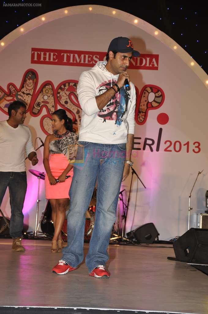Abhishek Bachchan at Wassup Andheri festival in Chitrakoot grounds in Mumbai on 28th Feb 2013