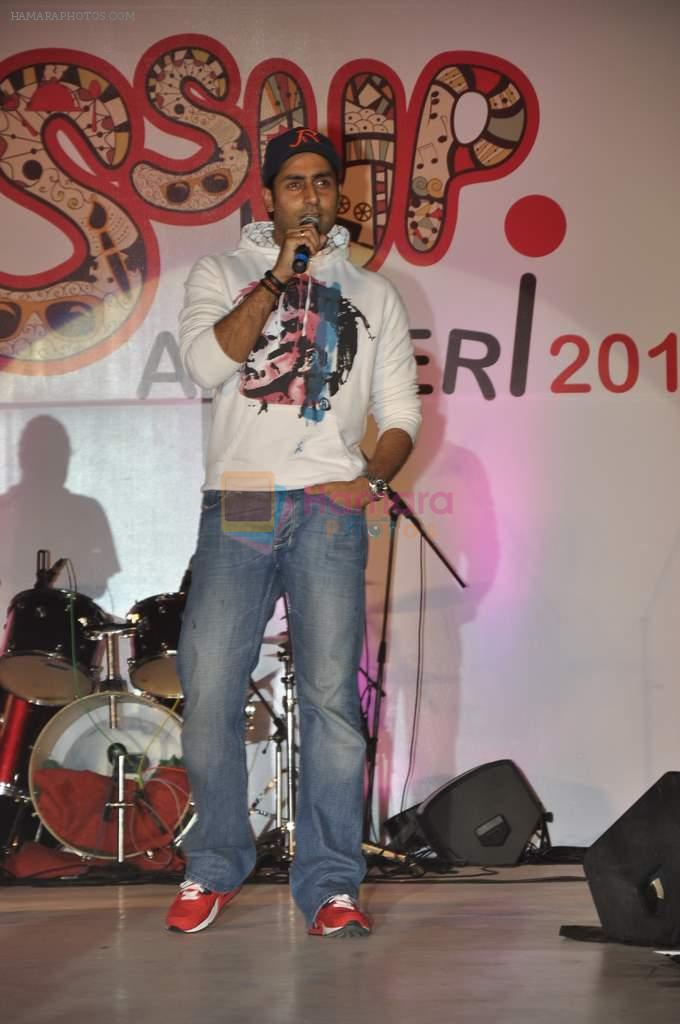 Abhishek Bachchan at Wassup Andheri festival in Chitrakoot grounds in Mumbai on 28th Feb 2013