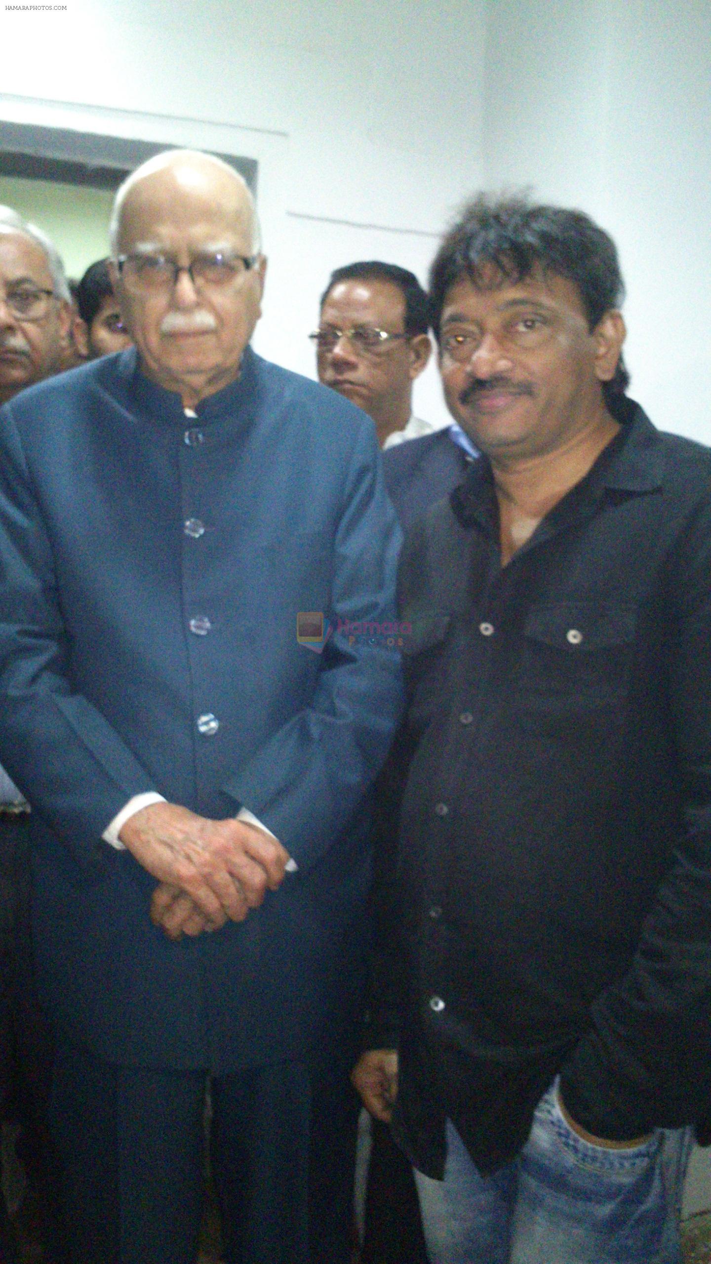 Ram Gopal Verma,  advani