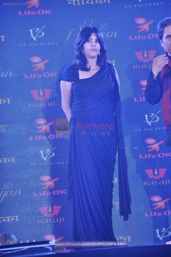 Ekta Kapoor at the launch of Life OK new series Ek Thi Nayaka in Mumbai on 4th March 2013