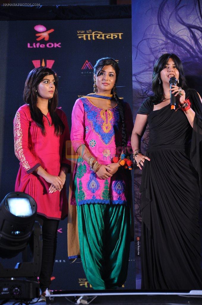 Kritika Kamra at the launch of Life OK new series Ek Thi Nayaka in Mumbai on 4th March 2013