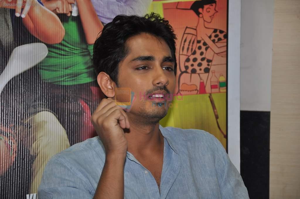 Siddharth Narayan at Chasme Badoor promotions in Mithibai College, Parel on 5th March 2013