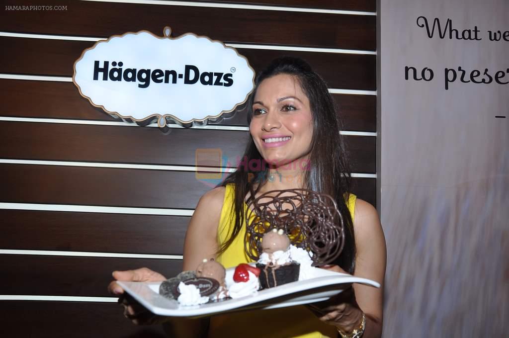 Maria Goretti at Haagen Dazs lounge in Bandra, Mumbai on 8th March 2013