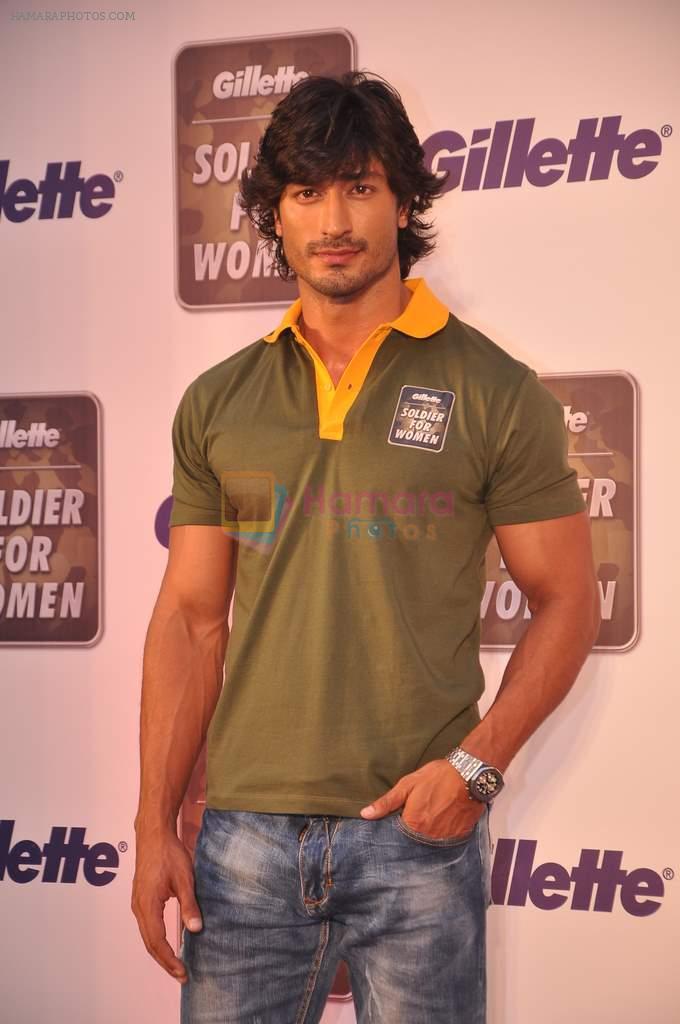 Vidyut Jamwal at Gillette promotional event in Fort, Mumbai on 8th March 2013