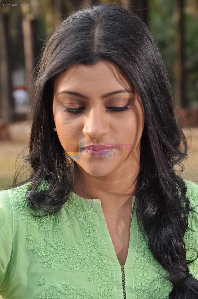 Konkona Sen Sharma snapped on location in Mumbai on 10th March 2013