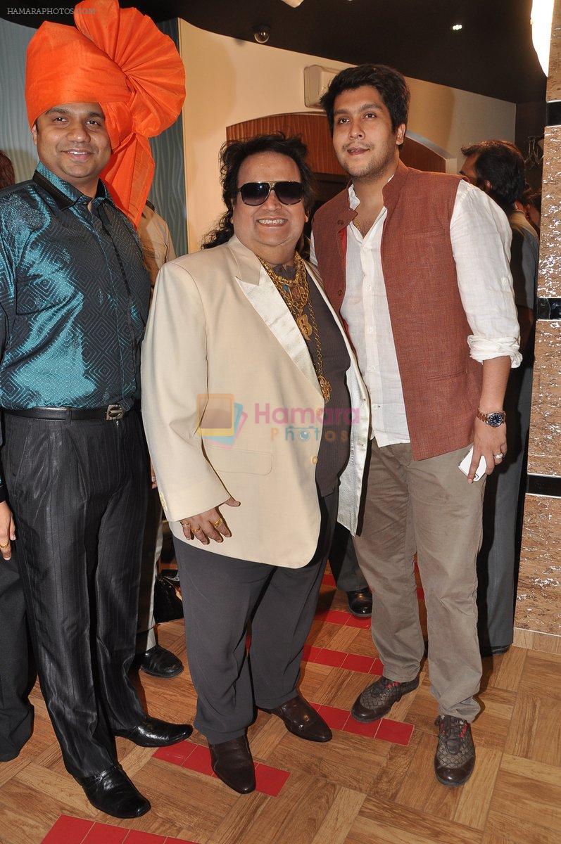 Bappi Lahiri at the launch of Saffron 12 in Mumbai on 10th March 2013