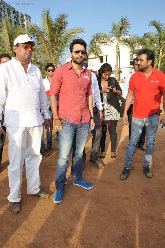 Jackky Bhagnani at Friendly Cricket Match in Mumbai on 10th March 2013