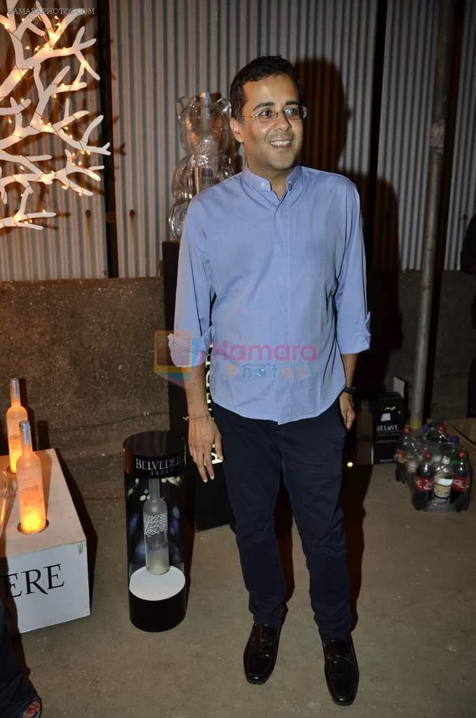 Chetan Bhagat at India Design Forum hosted by Belvedere Vodka in Bandra, Mumbai on 11th March 2013