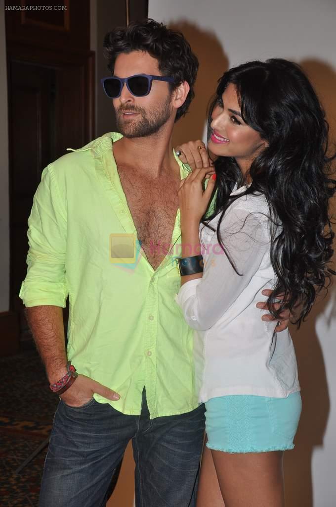 Neil Nitin Mukesh, Sonal Chauhan at 3G film promotions in J W Marriott, Mumbai on 12th March 2013