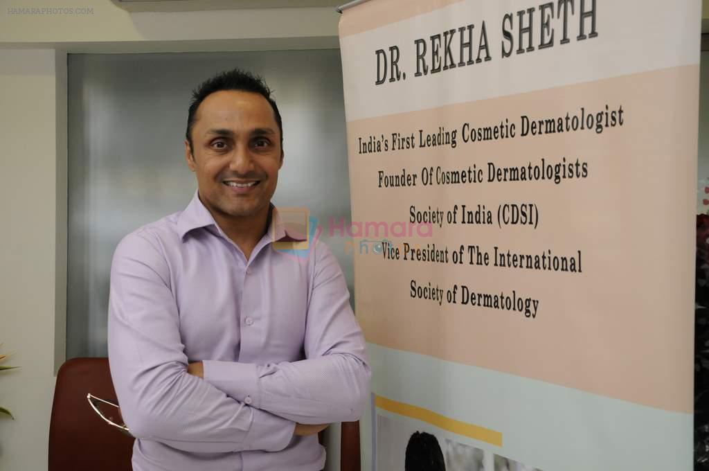 Rahul Bose at Dr. Rekha Sheth Celebrates the Prestigious MARIA DURAN Lectureship Award by the International Society of Dermatology in Mumbai on 13th March 2013