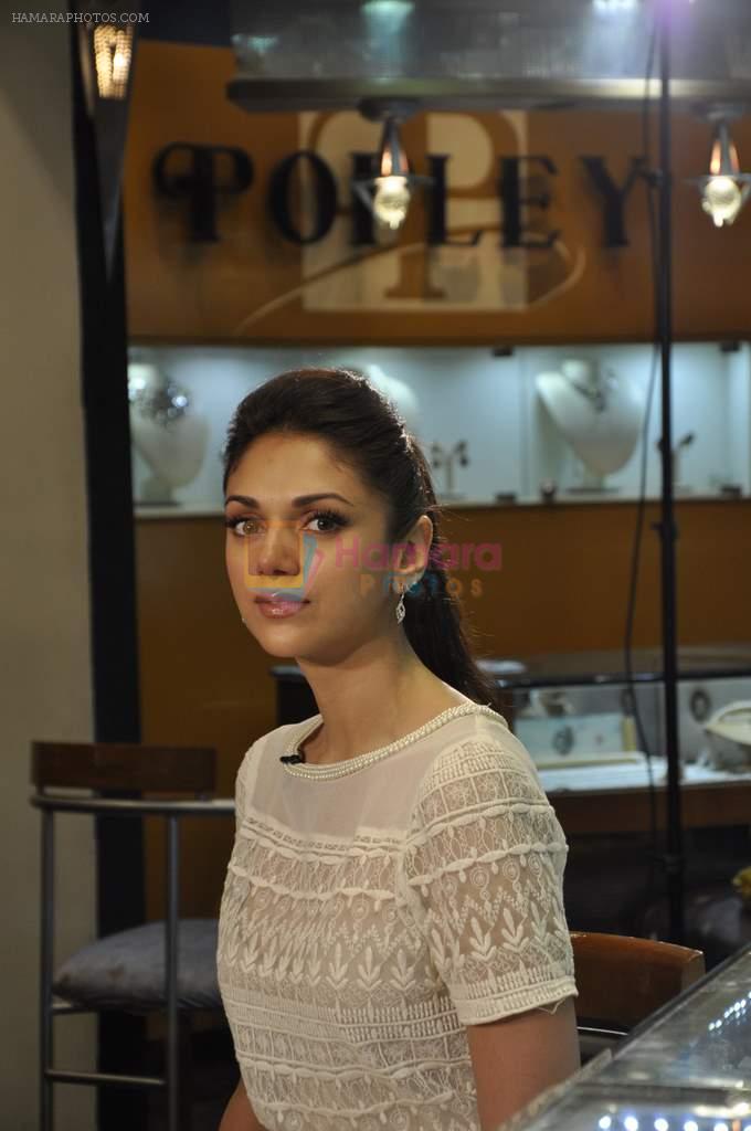 Aditi rao Hydari at popley Platinum Jewellery Launch in Mumbai on 13th March 2013