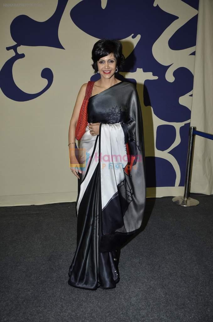 Mandira Bedi on day 1 of Wills Lifestyle India Fashion Week - Autumn Winter in Mumbai on 13th March 2013