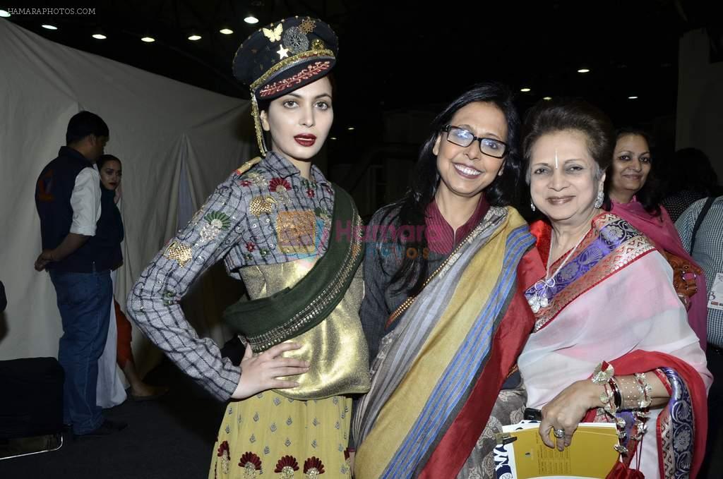 on Day 2 of Wills Lifestyle India Fashion Week 2013 in Mumbai on 14th March 2013
