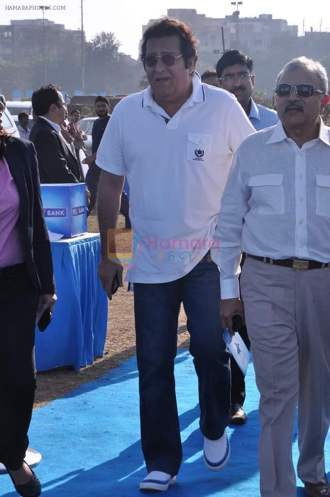 Vinod Khanna at Yes Bank International Polo Cup Match in Mahalaxmi Race Course, Mumbai on 16th March 2013