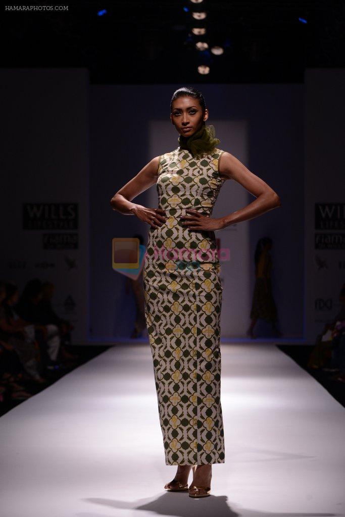 Model walks for Chandrani, Mrinalini, Dhruv-Pallavi Show at Wills Fashion Week 2013 Day 5 on 17th March 