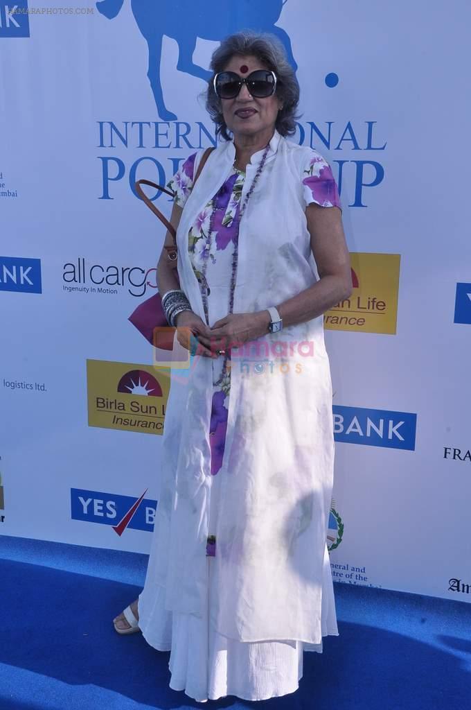 Dolly Thakore at Yes Bank International Polo Cup Match in Mahalaxmi Race Course, Mumbai on 16th March 2013