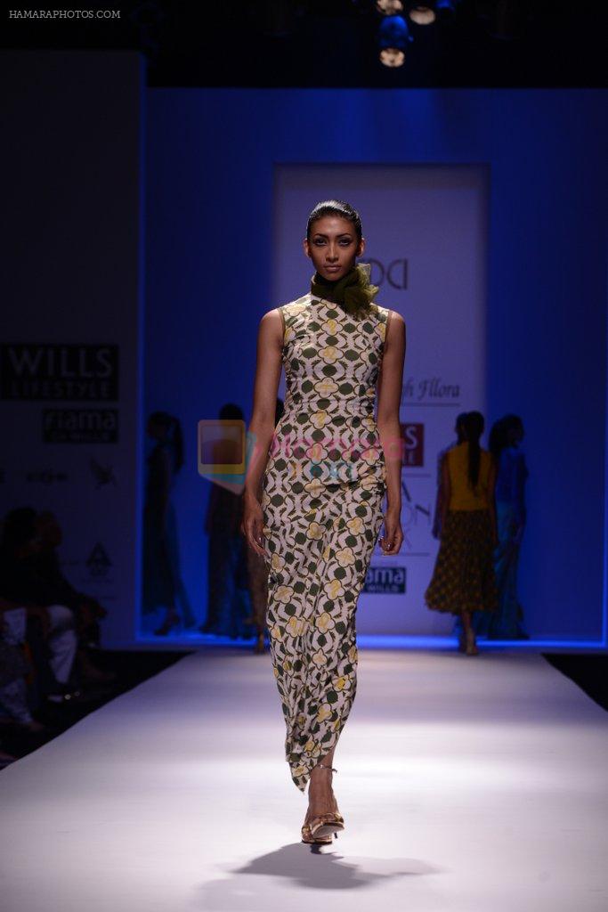 Model walks for Chandrani, Mrinalini, Dhruv-Pallavi Show at Wills Fashion Week 2013 Day 5 on 17th March 2013