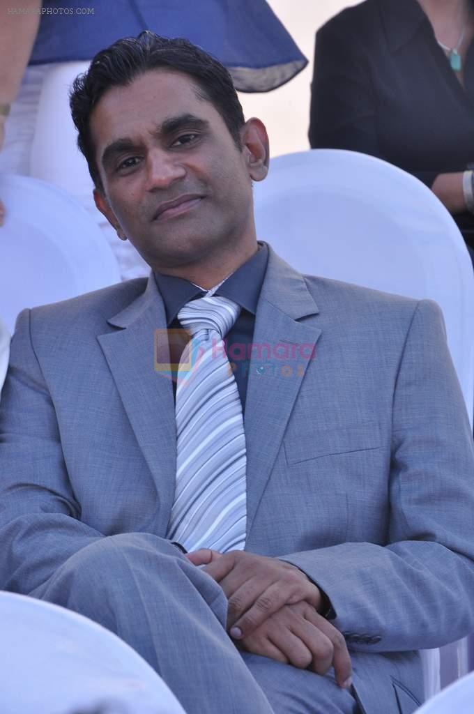Vinod Nayar at Yes Bank International Polo Cup Match in Mahalaxmi Race Course, Mumbai on 16th March 2013