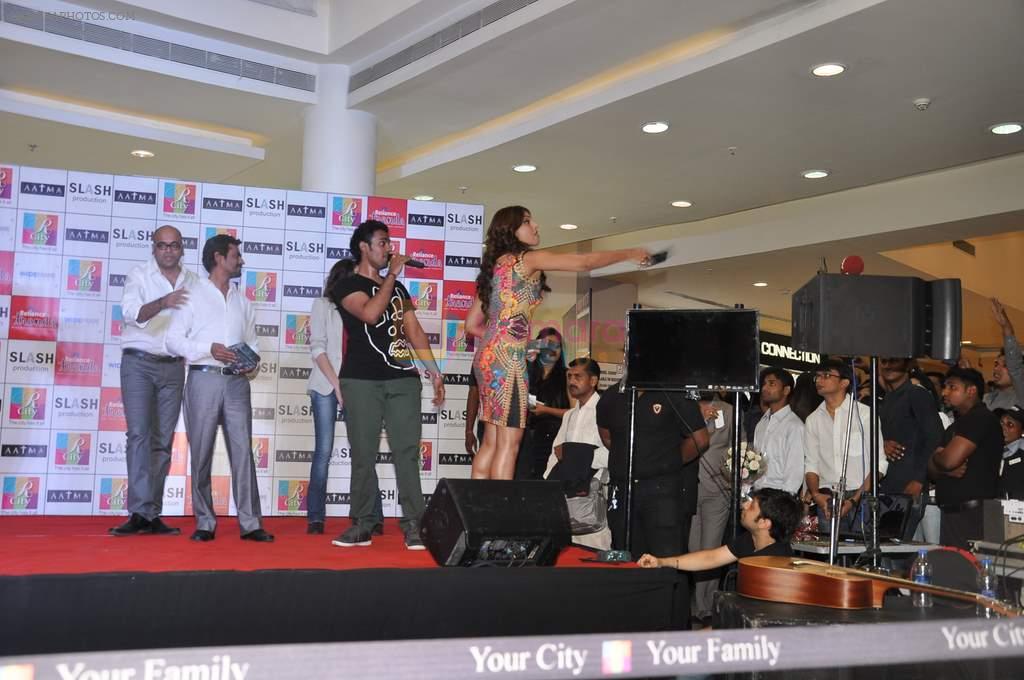 Bipasha Basu and Nawazuddin Siddiqui at Aatma Promotions in R City Mall, Mumbai on 17th March 2013