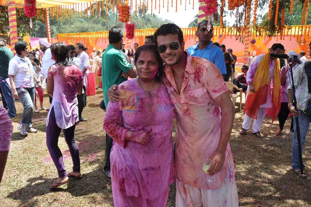 at Colors celebrate Holi in Mumbai on 17th March 2013