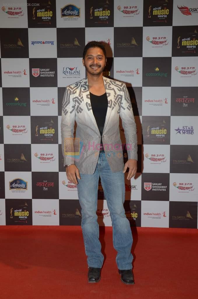 Shreyas Talpade at Mirchi Marathi Music Awards in Mumbai on 18th March 2013