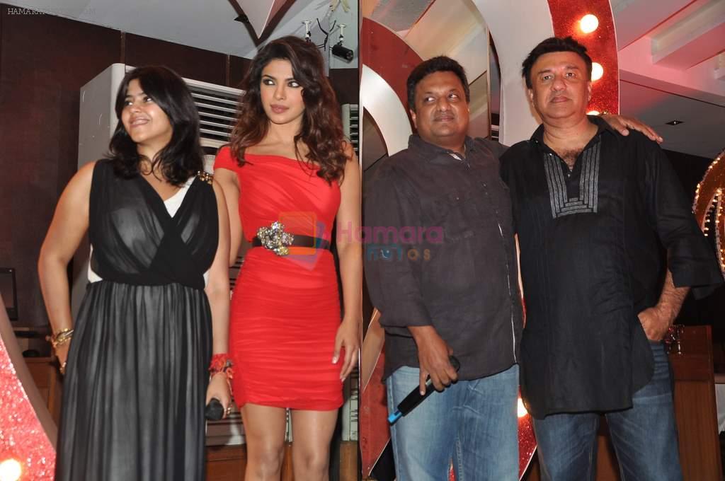 Priyanka Chopra, Ekta Kapoor, Anu Malik, Sanjay Gupta at Shootout at wadala event in Escobar, Mumbai on 18th March 2013