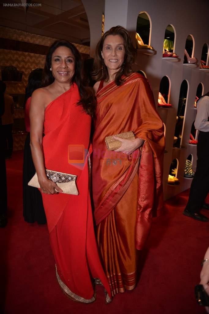Rashmi Uday Singh & Mrs. Bickson of Taj Hotels at the launch of Christian Louboutin store launch in Fort, Mumbai on 20th March 2013