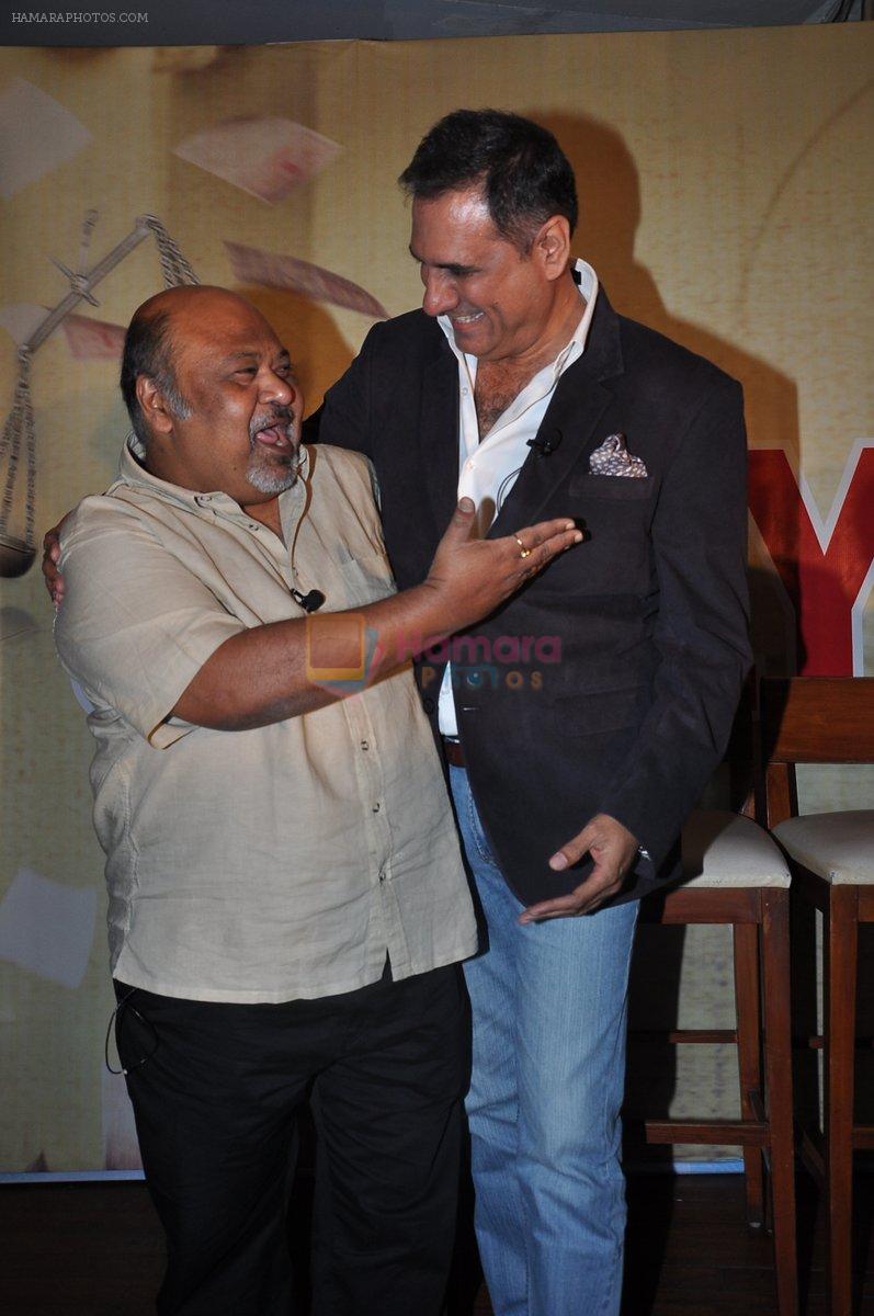 Saurabh Shukla, Boman Irani at Jolly LLB success bash in Escobar, Bandra, Mumbai on 20th March 2013