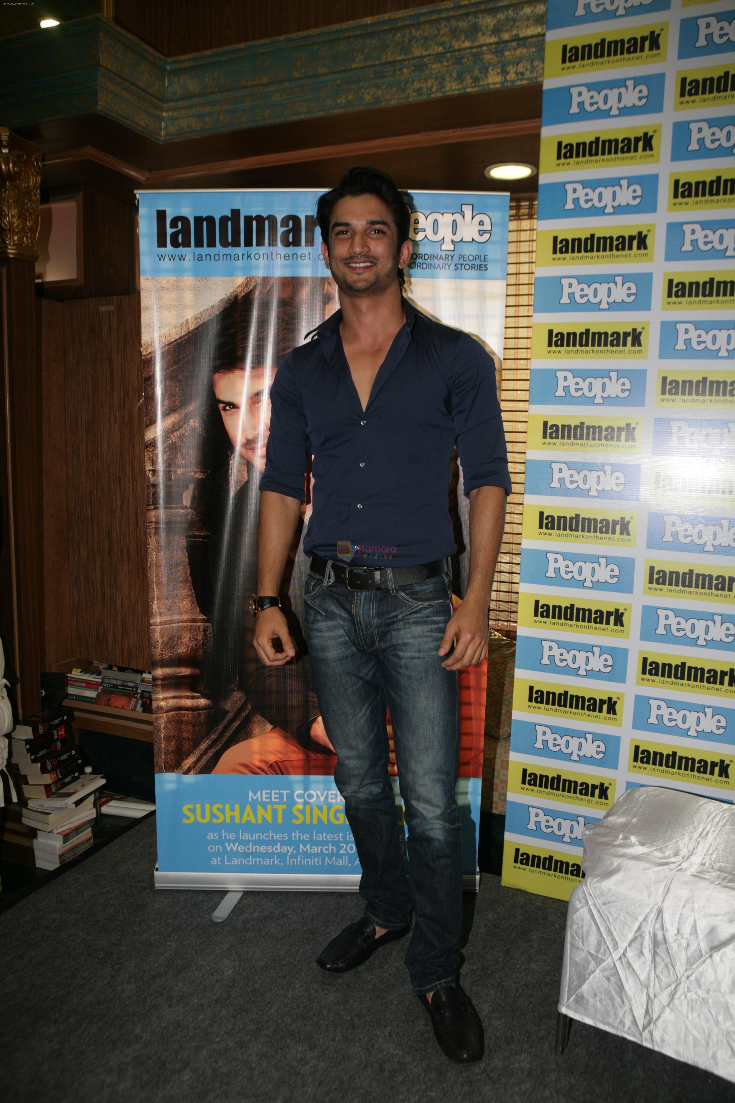 Sushant Singh Rajput at People Magazine cover launch in Mumbai on 20th March 2013