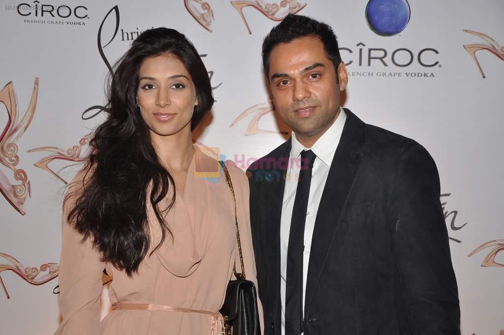 Abhay Deol, Preeti Desai at the launch of Christian Louboutin store launch in Fort, Mumbai on 20th March 2013