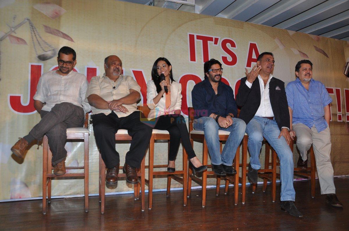 Subhash Kapoor, Saurabh Shukla, Amrita Rao, Arshad Warsi, Boman Irani, Vijay Singh at Jolly LLB success bash in Escobar, Bandra, Mumbai on 20th March 2013