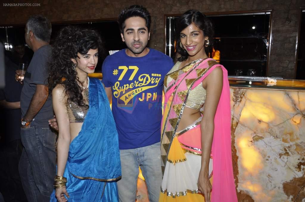 Saba Azad, Anushka Manchanda, Ayushmann Khurrana at Bartender album launch in Sheesha Lounge, Mumbai on 20th March 2013