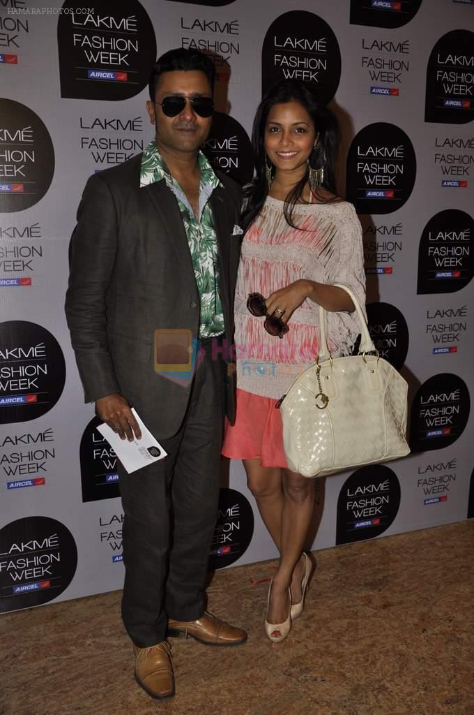on Day 1 at Lakme Fashion Week 2013 in Grand Hyatt, Mumbai on 22nd March 2013