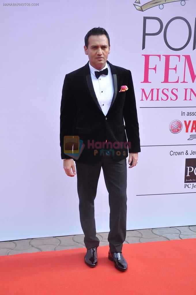Marc Robinson at Femina Miss India finals in Mumbai on 24th March 2013