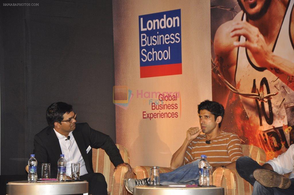 Farhan Akhtar at London Buisness School, Mumbai on 26th March 2013