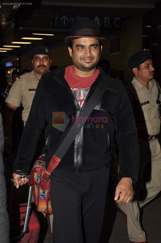 Madhavan leave for TOIFA in Mumbai on 1st April 2013