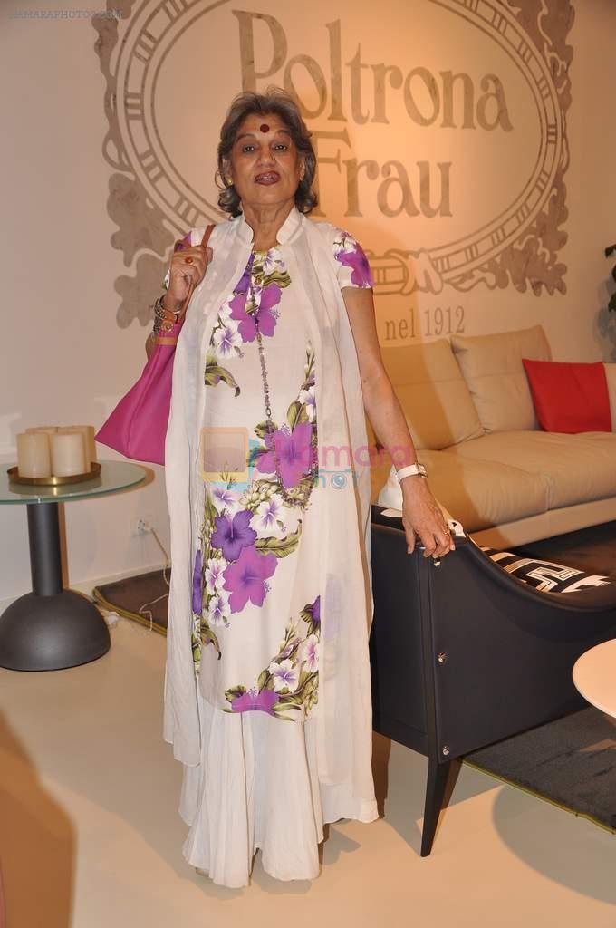 Dolly Thakore at Poltrona Frau store launch in Mumbai on 1st April 2013