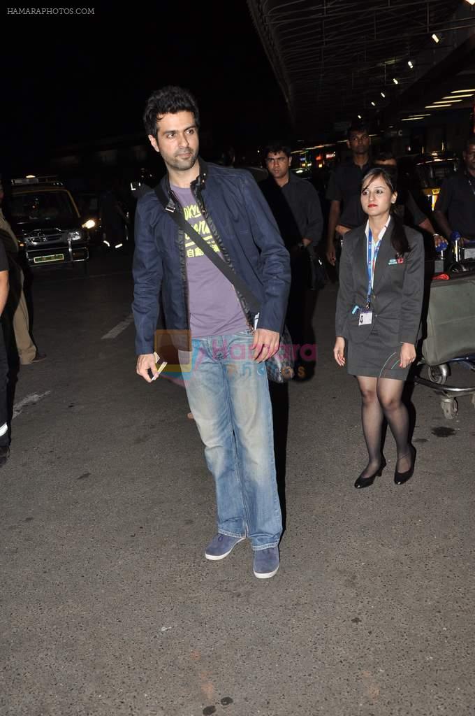 Harman Baweja leave for TOIFA DAY 2 in Mumbai on 2nd April 2013