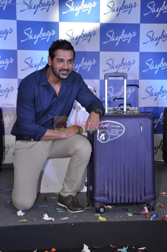 John Abraham promotes VIP bags in Growell Mall, Mumbai on 3rd April 2013