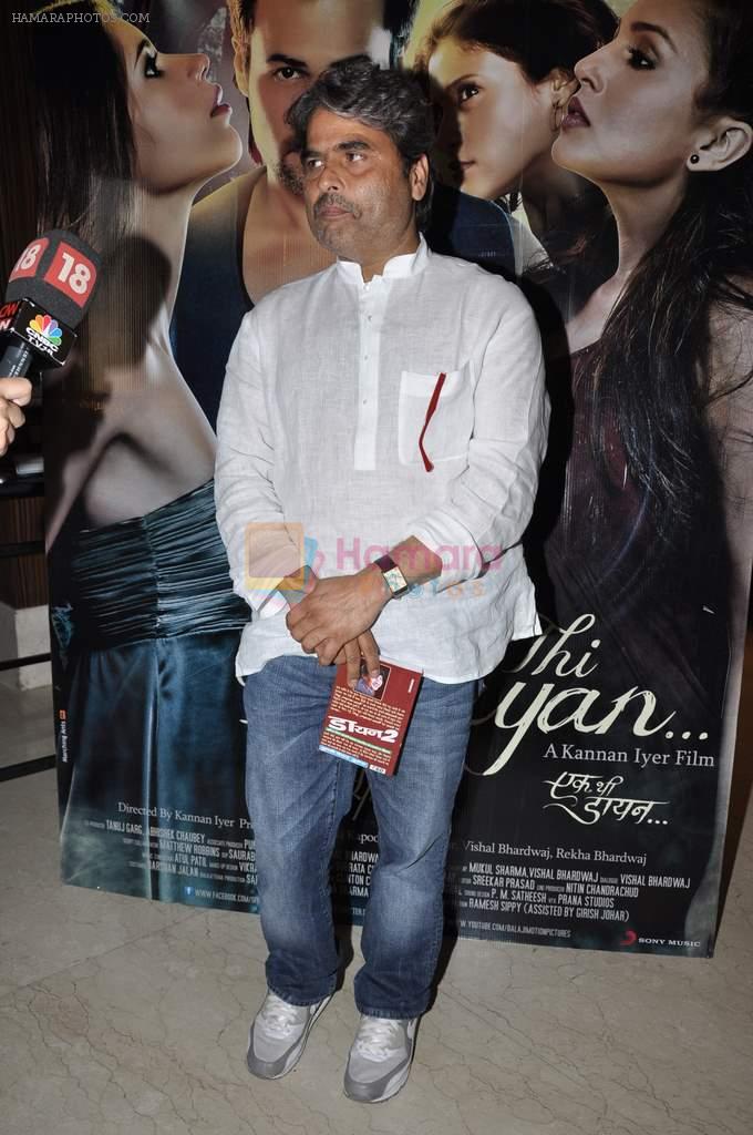 Vishal Bharadwaj at the Promotion of Ek Thi Daayan at Fever 104 FM in Novotel, Mumbai on 3rd April 2013